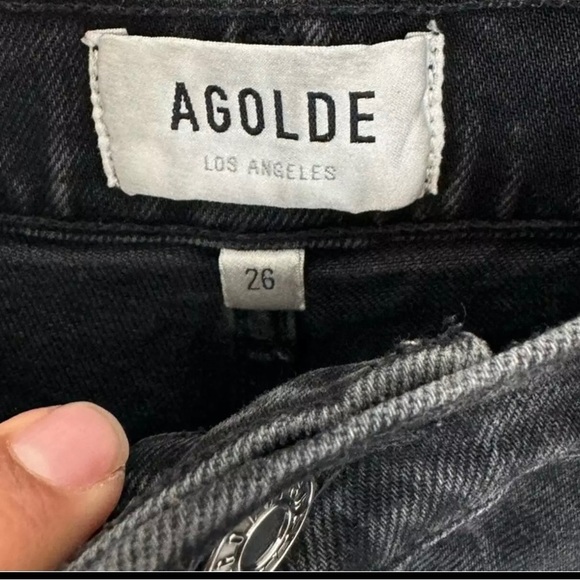 Agolde Riley High Rise Crop size 26 - Picture 7 of 8